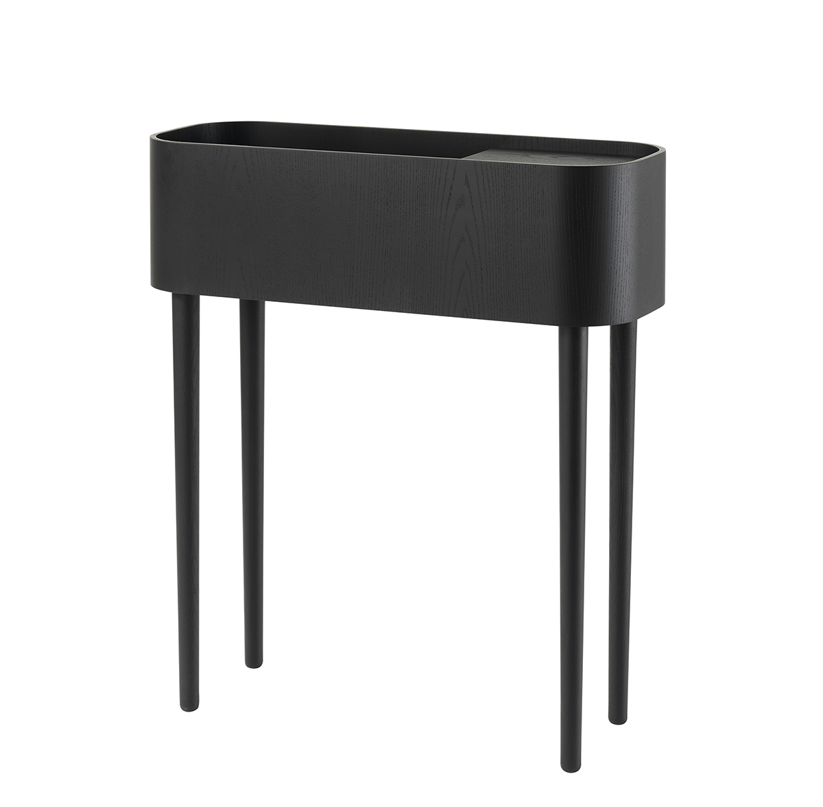 Kk Console Table Black Laquered Oak Designership